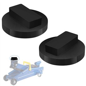 Bloc de Cric 2 Pcs Adaptateur en Caoutchouc pour BMW - Pad de Support et Coussin de Levage pour la Protection de la Voiture