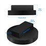 Bloc de Cric 2 Pcs Adaptateur en Caoutchouc pour BMW - Pad de Support et Coussin de Levage pour la Protection de la Voiture, Noi
