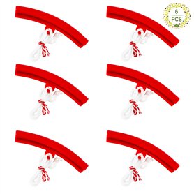 Haisheng 6PCS Protection de Jante Moto