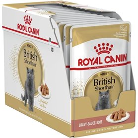 Royal Canin Canin British Shorthair Cat Food - Paquet 12 x 85 GR - Total: 1020 GR