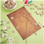 SUPVOX 100pcs Tranches En Bois Naturelles 20mm Pour Bricolage CréAtif - DéCorations ÉDucatives Et Artisanales - IdéAl Pour Scrap