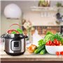 Panier à Vapeur,304 Acier Inoxydable Légumes Panier Vapeur, Cuiseur à Riz Vapeur Panier Autocuiseur Panier Vapeur Avec Poignée R