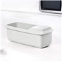 RetroFun Cuiseur à pâtes Micro-Ondes avec passoire résistant à la Chaleur Bateau à pâtes Vapeur Spaghetti cuiseur à Nouilles Out