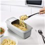 RetroFun Cuiseur à pâtes Micro-Ondes avec passoire résistant à la Chaleur Bateau à pâtes Vapeur Spaghetti cuiseur à Nouilles Out