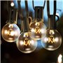 Weskjer Ampoules de Remplacement G40, 25 PCS E12 Ampoules en Verre Ampoules Globe G40 7W Globe Ampoule Extérieure Résistance à l