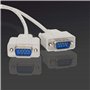 PNGKNYOCN Câble répartiteur DB9 en Y DB9 9 broches 1 ale femelle vers 2 mâles RS232 pour connecter divers appareils d'interface 