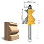APLUS Lot de 3 Fraises à Défoncer pour Moulures Architecturales 8 mm, Mèche de Routeur pour le Travail du Bois