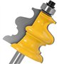 APLUS Lot de 3 Fraises à Défoncer pour Moulures Architecturales 8 mm, Mèche de Routeur pour le Travail du Bois