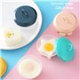 RetroFun 4 coupelles de braconnage d'œufs en Silicone, Mini gousses de braconnage Moule à Oeufs cuiseur à œufs Oeuf poché antiad