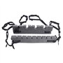 NUZAMAS Porte-Canne à Pêche Portable Rack Appuie-tête Support Tige Support Support pour Véhicule Auto SUV Van Roof Top Cannes Tr