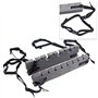 NUZAMAS Porte-Canne à Pêche Portable Rack Appuie-tête Support Tige Support Support pour Véhicule Auto SUV Van Roof Top Cannes Tr