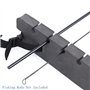 NUZAMAS Porte-Canne à Pêche Portable Rack Appuie-tête Support Tige Support Support pour Véhicule Auto SUV Van Roof Top Cannes Tr