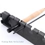 NUZAMAS Porte-Canne à Pêche Portable Rack Appuie-tête Support Tige Support Support pour Véhicule Auto SUV Van Roof Top Cannes Tr