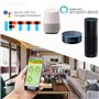 BecaSmart 002 Series WiFi Thermostat pour Chauffage électrique 16A Ecran Tactile LCD de Programmation Intelligent sans Fil Comma