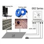 BecaSmart 002 Series WiFi Thermostat pour Chauffage électrique 16A Ecran Tactile LCD de Programmation Intelligent sans Fil Comma