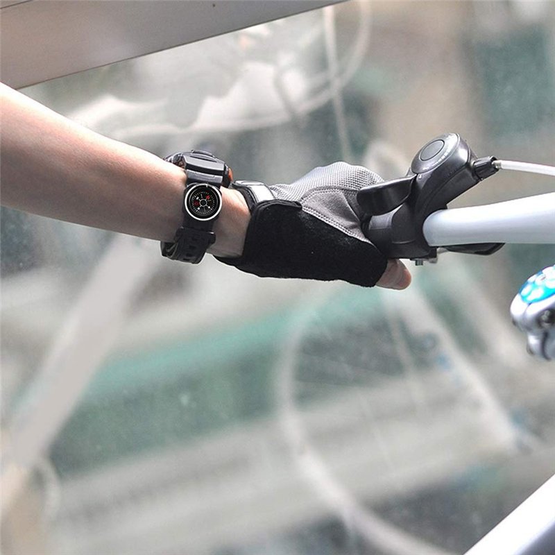 Image secondaire de Boussole de Navigation Extérieure Boussole de Poche Détachable Légère en Alliage D’Aluminium pour Lecture d'Expédition Voyages