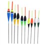 MAGT Flotteur Peche Carpe Flotteur De Pêche 10Pcs Flotteurs De Pêche Colorés À La Carpe Bobbers Crochets d'eau Douce Floating Ta