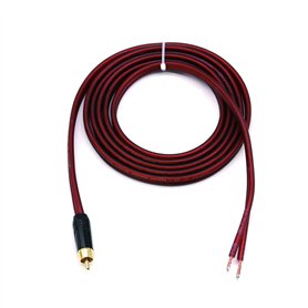 MEIRIYFA Câble de Haut-Parleur RCA Vers Prise RCA - Fil Nu