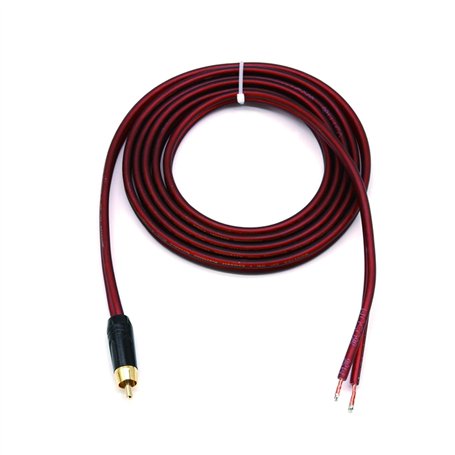 MEIRIYFA Câble de Haut-Parleur RCA Vers Prise RCA - Fil Nu