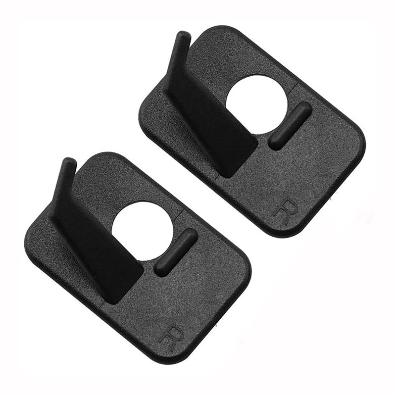 Image secondaire de ANCLLO 4 pièces Repose-flèche en Plastique Noir tir à l'arc RH Arc Classique Repose-flèche Chasse tir ciblage Accessoire Main Dr