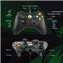 Manette pour Xbox 360 PC, Manette de Jeu USB, Design amélioré contrôleur de câble Ergonomique pour Xbox 360 Slim et PC avec Wind