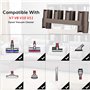 Brosses Accessoires Support Mural Outils pour Dyson V15 V12 V8 V7 V10 V11 SV10 SV11 Aspirateur sans fil