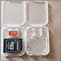Boite Carte SD, 24 Pcs Étui pour Carte Mémoire en Plastique pour Micro SD TF SIM CF, Transparent Porte Carte Boitier de Rangemen