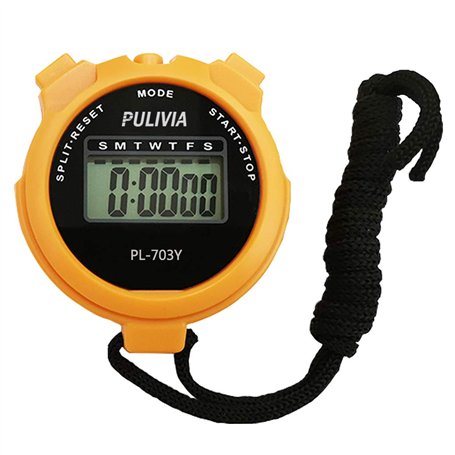 PULIVIA Chronomètre de Sport Numérique avec Horloge