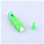 Adaptateur Hybride SC/APC mâle vers LC/APC Femelle Fibre Hybride SM 9/125um