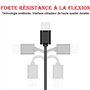 MEROM Câble Universel 5v USB vers DC 5.5mm * 2.1mm avec 8 Jack Connecteurs (5.5mm * 2.5mm 4mm * 1.7mm 4.8mm * 1.7mm 3.5 * 1.35mm