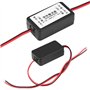 DEWIN Filtre de Caméra de Recul et Redresseur de Tension 12V CC pour Voiture