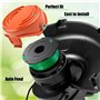 Chuancheng – Lot de 6 bobines de fil vert pour débroussailleuse Black & Decker GL7033 GL8033 GL9035 A6482