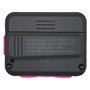 Gymboss miniMAX Minuteur d’intervalle et chronomètre – Coque Noir/Rose softcoat
