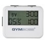 Gymboss Minuteur d’intervalle et chronomètre – Blanc MÉTALLISÉ/Gris
