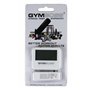 Gymboss Minuteur d’intervalle et chronomètre – Blanc MÉTALLISÉ/Gris