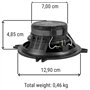 1 Kit 2 Voies Alpine SXE-1350S 13,00 cm 130 mm Haut-parleurs Gris 5" 40 Watts rms 250 Watts Max impédance 4 ohms Voiture, par Pa