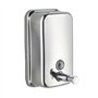 OFKPO 500ml Distributeur de Savon Mural, Distributeur de Savon Salle de Bain en Acier Inoxydable ou Cuisine Boîte de Savon Liqui