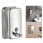 OFKPO 500ml Distributeur de Savon Mural, Distributeur de Savon Salle de Bain en Acier Inoxydable ou Cuisine Boîte de Savon Liqui