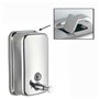 OFKPO 500ml Distributeur de Savon Mural, Distributeur de Savon Salle de Bain en Acier Inoxydable ou Cuisine Boîte de Savon Liqui