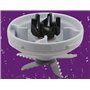 WuYan Lot de 2 Lames de Rechange en Plastique, Vitesses de Caoutchouc pour sous La Lame, Pièces de Rechange Blenders pour Philip