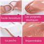 ElecMotive Lot de 3 Bavoir Etanche à Manchs Longue Tablier d'Alimentation de Jeu/de Peinture Bavoir Imperméable 6-36 mois