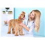 GSSFASHION Kit de Mise Bas Chiot Chaton, Kit de Mise Bas avec Tétine d'alimentation Stéthoscope Ciseaux Pinces de Cordon Aspirat