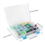 MKNZONE Leurres de Pêche Kit 146pcs, Kit d'appâts de Pêche Portable avec Boîte, Le Meilleur Choix pour la pêche appâts leurres d