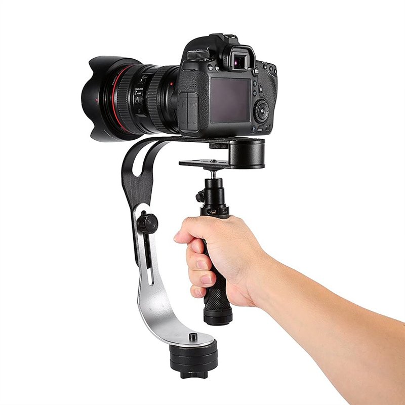 EBTOOLS Stabilisateur de caméra vidéo,Stabilisateur vidéo Steadycam Portable Pro pour caméscope numérique DV DSLR SLR