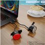 USB Rechargeable Avant et Arrière Vélo Lumière