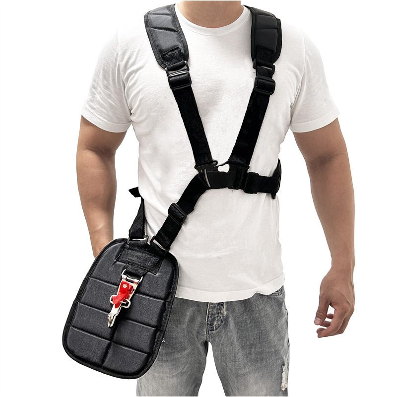 Image secondaire de Hippotech Sangle D'épaule pour Débroussailleuse de Jardin, Tondeuse à Gazon, Ceinture en Nylon pour Harnais Débroussailleuse