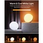 Hifree Lampe de Table Intelligente, Lampes de Chevet Compatibles avec Alexa et Google Home, Lampe Tactile à Changement de Couleu