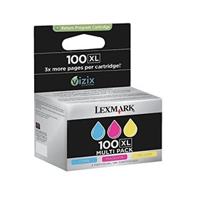Lexmark 14N0850B Cartouche d'encre d'origine Cyan/Magenta/Jaune