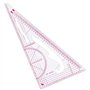 Couture Règle 4 Pièces Règle Métrique Règle de Courbe pour la Couture Modèle de Dessin Outil Sur Mesure pour Vêtements de Bricol