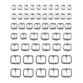 QWORK® 50 Pièces Boucles en métal
